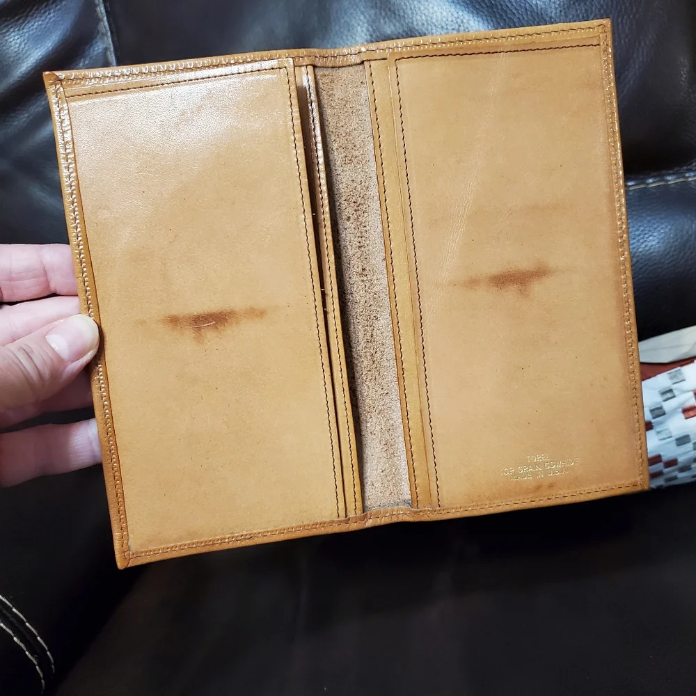 Vintage Top Grain Leather Wallet